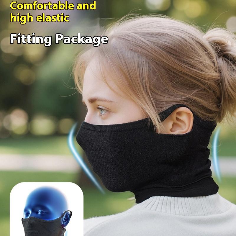 Neck Gaiter Fleece - Bandana Esportiva de Outono/Inverno para Ciclismo,