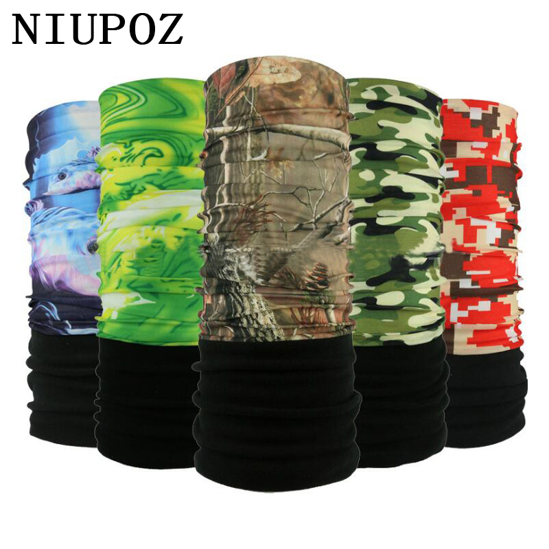 Neck Gaiter Fleece - Inverno velo quente tubo mágico anel
