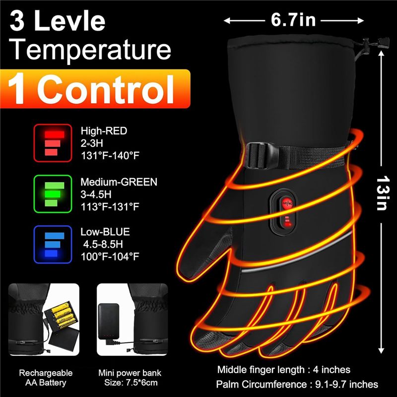 A07T – Luvas elétricas aquecid - Hand Warmer Electric avaliação e preço