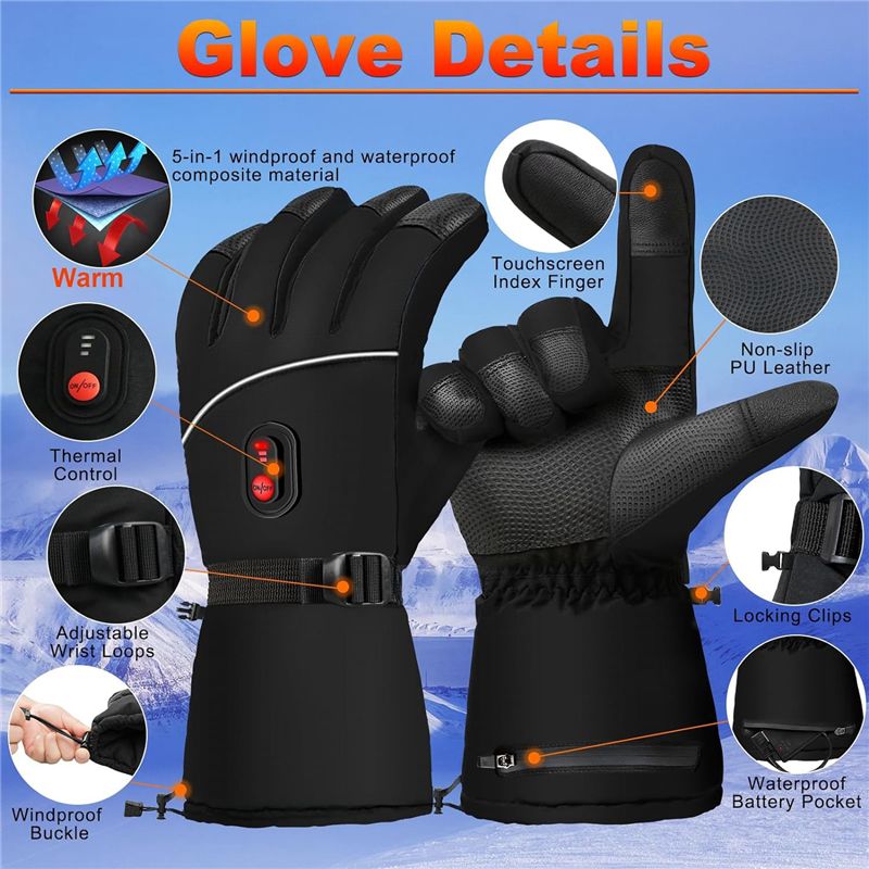 A07T – Luvas elétricas aquecid - Hand Warmer Electric avaliação e preço