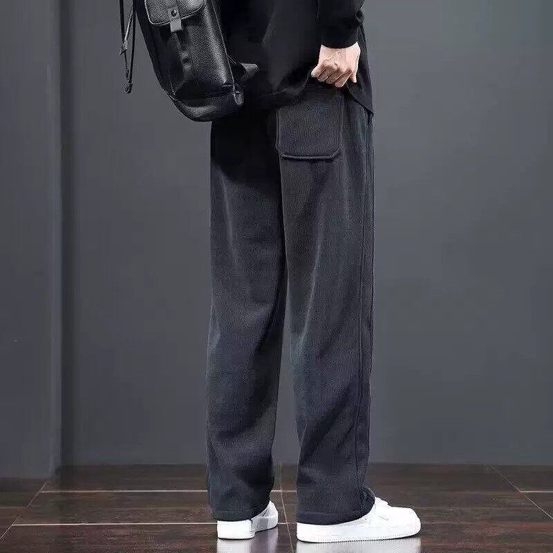 Calças Casuais Masculinas de C - Corduroy Pant Warm avaliação e preço