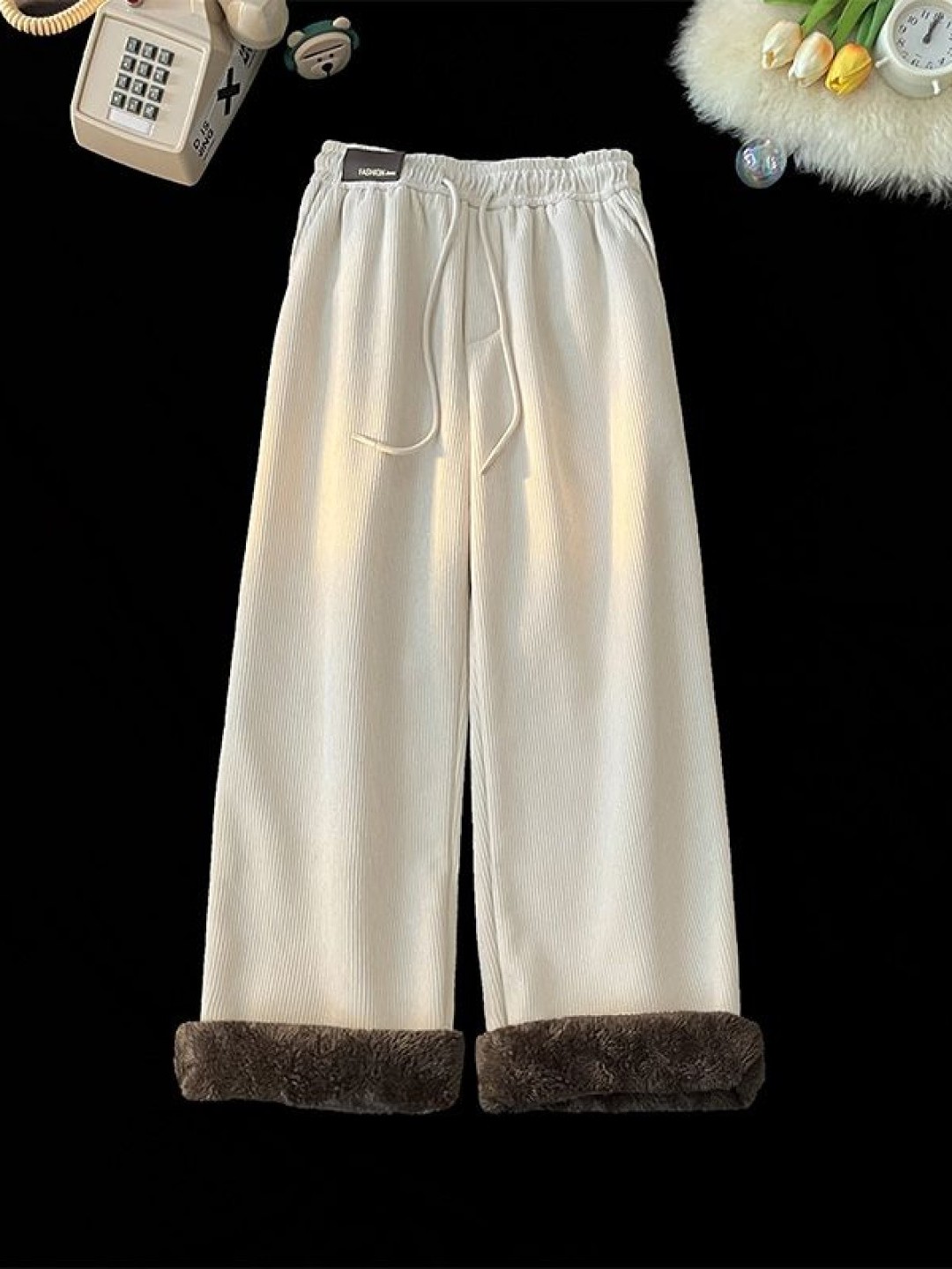 Calças Casuais Estilo American - Corduroy Pant Warm avaliação e preço
