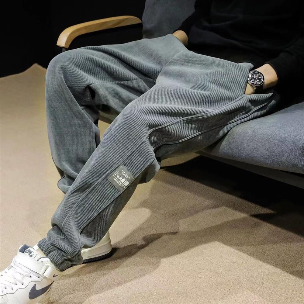 Calças Casuais Masculinas de M - Corduroy Pant Warm avaliação e preço