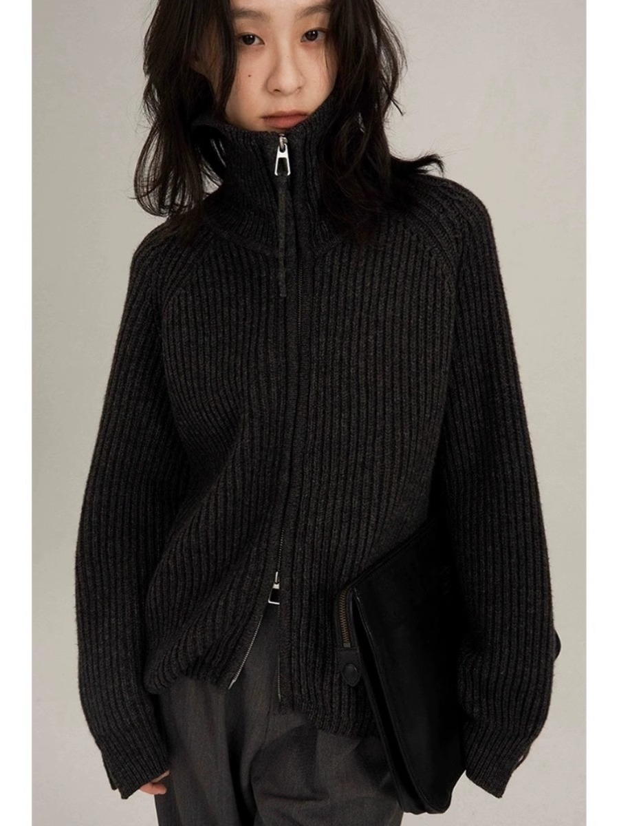Design pesado outono/inverno l - Wool Coat Peacoat avaliação e preço