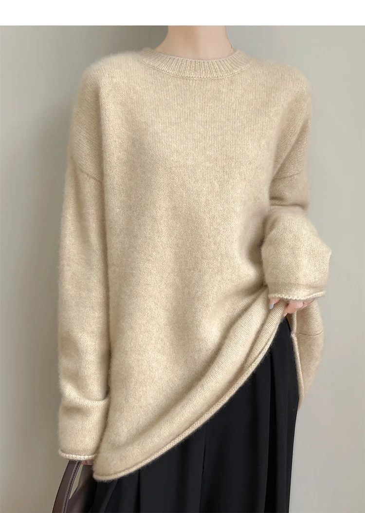 Camisola de caxemira feminina  - Wool Coat Peacoat avaliação e preço