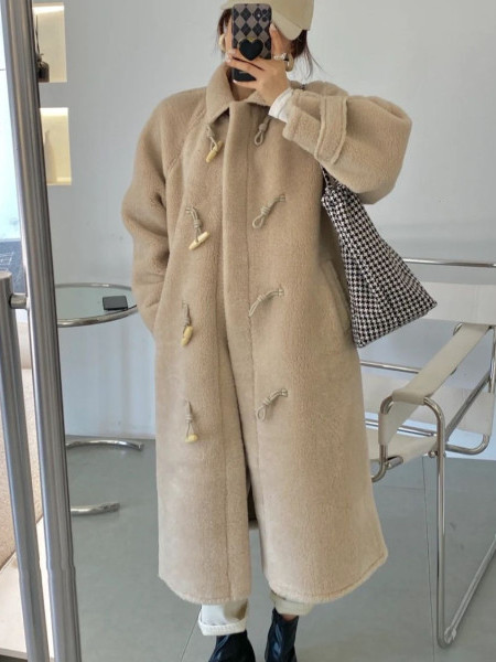 Casaco de Inverno Longo e Gros - Wool Coat Peacoat avaliação e preço