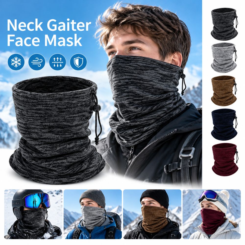 Novo protetor de pescoço em fl - Neck Gaiter Fleece avaliação e preço